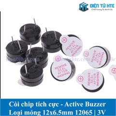 Còi chip tích cực Active Buzzer 12065 loại mỏng