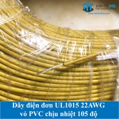 Dây điện 1015 22AWG 17/0.12TS OD 2.4mm vỏ PVC 105 độ