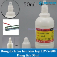 Dung dịch trợ hàn bề mặt kim loại đa năng HWY-800