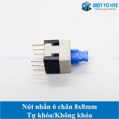 Nút nhấn 6 chân các loại 5.8mm/7mm/8mm/8.5mm