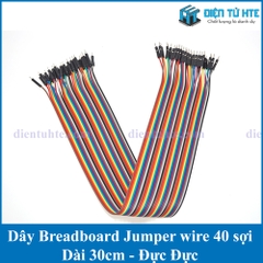 Dây Cắm Breadboard Testboard 20cm 40 Sợi Jumper Wire