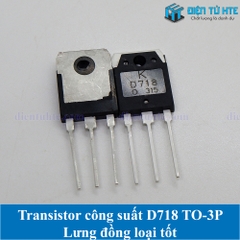 Transistor công suất D718 2SD718 B688 2SB688 8A 120V TO-3P Loại tốt Lưng đồng