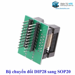 Socket chuyển đổi SOP20 SOIC20 TSSOP20 sang DIP28