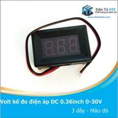 Volt kế đo điện áp DC 30V LED 0.36 inch