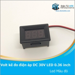 Volt kế đo điện áp DC 30V LED 0.36 inch