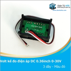 Volt kế đo điện áp DC 30V LED 0.36 inch