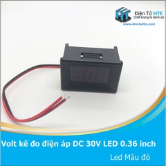 Volt kế đo điện áp DC 30V LED 0.36 inch
