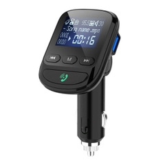 Bộ thu Bluetooth 5.0 kèm sạc đa năng cho xe hơi ô tô  hỗ trợ QC3.0 BT06Q