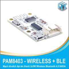 Mạch khuếch đại âm thanh 2x3W Wireless Bluetooth 4.0 8403A