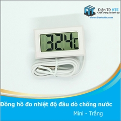 Đồng hồ đo nhiệt độ hiển thị số - đầu dò chống nước