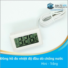 Đồng hồ đo nhiệt độ hiển thị số - đầu dò chống nước