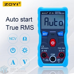 Đồng hồ vạn năng điện tử tự động ZOYI ZT-S1 True RMS 4000 counts NCV