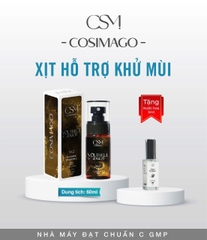 Xịt khử mùi kiềm mồ hôi & khử thâm Cơ Thể ( Nách ,Chân ) Cosimago Pro 60ml ( màu Vàng pro ) giúp cơ thể khô thoáng sạch thơm cả ngày