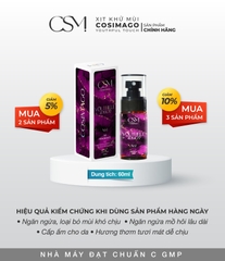 Xịt khử mùi kiềm mồ hôi & khử thâm Cơ Thể ( Nách ,Chân ) Cosimago Pro 60ml ( màu Tím pro ) giúp cơ thể khô thoáng sạch thơm cả ngày