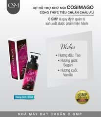Xịt khử mùi kiềm mồ hôi & khử thâm Cơ Thể ( Nách ,Chân ) Cosimago Pro 60ml ( màu hồng pro ) giúp cơ thể khô thoáng sạch thơm cả ngày