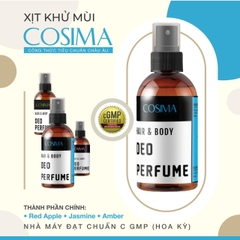 Xịt khử mùi ngăn ngừa mồ hôi 24h COSIMA (màu xanh dương 60ml )