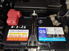 Bảng thông số kỹ thuật bình ắc quy xe Toyota Vios