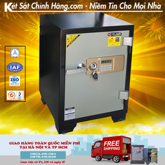 Két sắt C120KDT khóa điện tử  chống cháy báo trộm