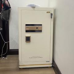 Két sắt AFB HK-A1D-80HM vân tay nhập khẩu màu trắng, xanh