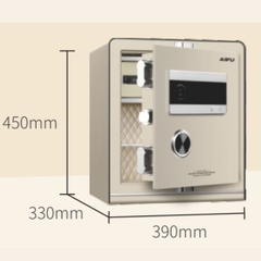 Két sắt mini vân tay AIPU 45LZII nhập khẩu cao cấp