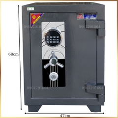 Két sắt siêu cường Việt Tiệp KSC68E điện tử kết nối điện thoại