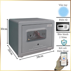 Két sắt AFB HK-MD-30XDLB2 mini thông minh kết nối điện thoại