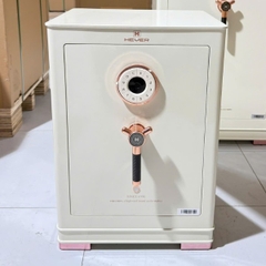 Két sắt thông minh AIPU XC60 vân tay nhập khẩu màu trắng