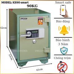 Két sắt thông minh Hòa Phát KS90K1DT Smart báo động về điện thoại