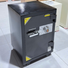 Két sắt TOKYO TKO79C 130kg khóa cơ chống cháy để giấy tờ màu đen