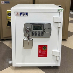 Két sắt Việt Tiệp KW54E điện tử màu trắng chống cháy chìa chống đánh