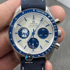 NEW 2021 / OM FACTORY BEST 1:1 / OMEGA Speedmaster “Silver Snoopy Award” 50th Anniversary Chronograph 42mm