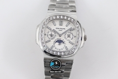 NEW 2022 / TW FACTORY BEST 1:1 / PATEK PHILIPPE NAUTILUS PERPETUAL CALENDAR 5740/1G CAL.240PS