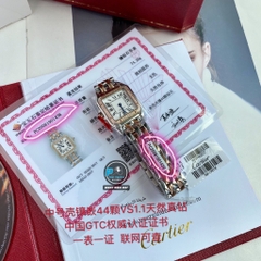 VIP NEW 2020 / ORIGINAL FACTORY BEST 1:1 / CARTIER PANTHÈRE DE 27 X 37MM 44 DIAMOND BEZEL VS