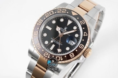 NEW 2022 / GS FACTORY BEST 1:1 / ROLEX GMT MASTER II VER.4 EVEROSE GOLD THÉP 904L CAL.3285
