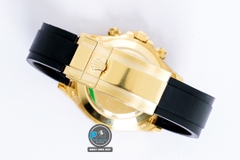 NEW 2021 / EW FACTORY BEST 1:1 / ROLEX DAYTONA OYSTERFLEX GOLD PVD STEEL 904L 7750