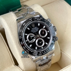 NEW 2022 / BETTER (3K) FACTORY BEST 1:1 / ROLEX DAYTONA OYSTER STEEL 116500 40 x 12,2MM CAL.4130