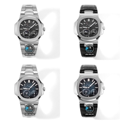 NEW 2023 / GR FACTORY BEST 1:1 / PATEK PHILIPPE NAUTILUS 5712GR CAL.240PS FULL OPTION