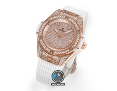 NEW 2022 / MS FACTORY BEST 1:1 / HUBLOT ONE CLICK STEEL DIAMOND 39MM HUB.1270