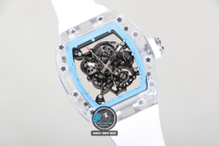 NEW 2023 / RM FACTORY BEST 1:1 / RICHARD MILLER RM 055 CARBON & SHAPHIRE CORE RMUL2
