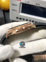 NEW 2022 / CLEAN FACTORY 1:1 / ROLEX YACHT MASTER 40MM 116655 EVEROSE GOLD CAL.3135