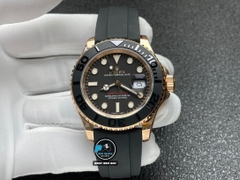 NEW 2022 / VS FACTORY BEST 1:1 / ROLEX YACHT MASTER 116655 ROSE GOLD 40MM CAL.3135