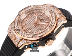 NEW 2022 / MS FACTORY BEST 1:1 / HUBLOT ONE CLICK STEEL DIAMOND 39MM HUB.1270