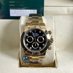 NEW 2022 / BETTER (3K) FACTORY BEST 1:1 / ROLEX DAYTONA OYSTER STEEL GOLD 40 x 12,2MM CAL.4130