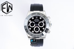 NEW 2021 / EW FACTORY BEST 1:1 / ROLEX DAYTONA OYSTERFLEX STEEL 904L 7750