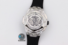 NEW 2021 / HB FACTORY BEST 1:1 / HUBLOT BIG BANG SANG BLEU II CHRONOGRAPH 45MM LIMITED