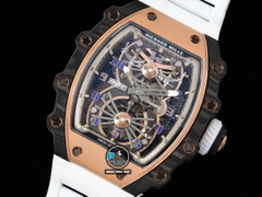 NEW 2022 / RM FACTORY BEST 1:1 / RICHARD MILLER RM 21-01 TOURBILLON CARBON LIMITED