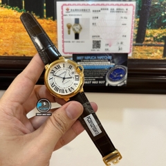 VIP NEW 2023 / ORIGINAL FACTORY BEST 1:1 / CARTIER BALLON BLEU 18K GOLD 42MM CORE ETA 2892