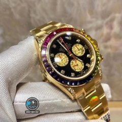 NEW 2020 / BL FACTORY BEST 1:1 / ROLEX DAYTONA OYSTER RAINBOW ROSE GOLD