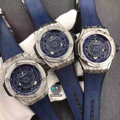 NEW 2021 / WWF FACTORY BEST 1:1 / HUBLOT BIG BANG SANG BLEU 45