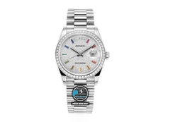 NEW 2023 / RA FACTORY BEST 1:1 / ROLEX DAYDATE 128238 36 x 12,5MM DIAMOND BEZEL 💎 CORE 2834